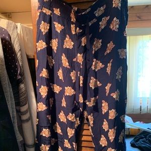 Loft floral pants